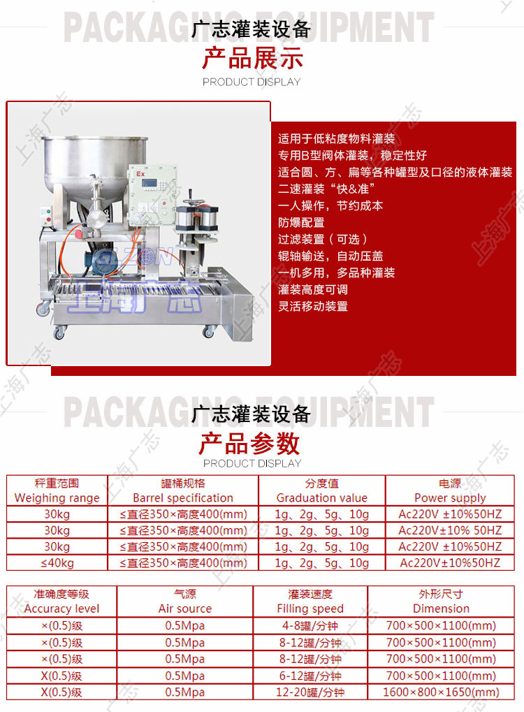 液体肥料灌装机-消失模涂料灌装设备厂家 - 4