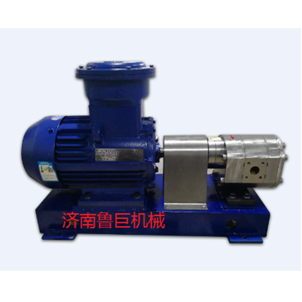 混砂机专用齿轮计量泵制造商 鲁巨 混砂机专用齿轮计量泵销售 - 4