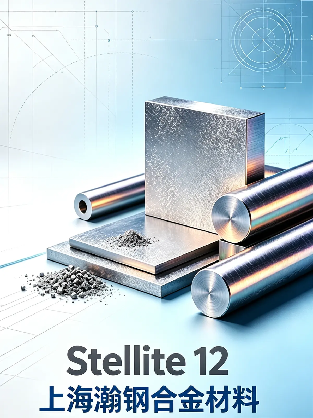 Stellite12 司太立 12 钴基合金棒 UNS R30012 堆焊焊丝耐磨铸件