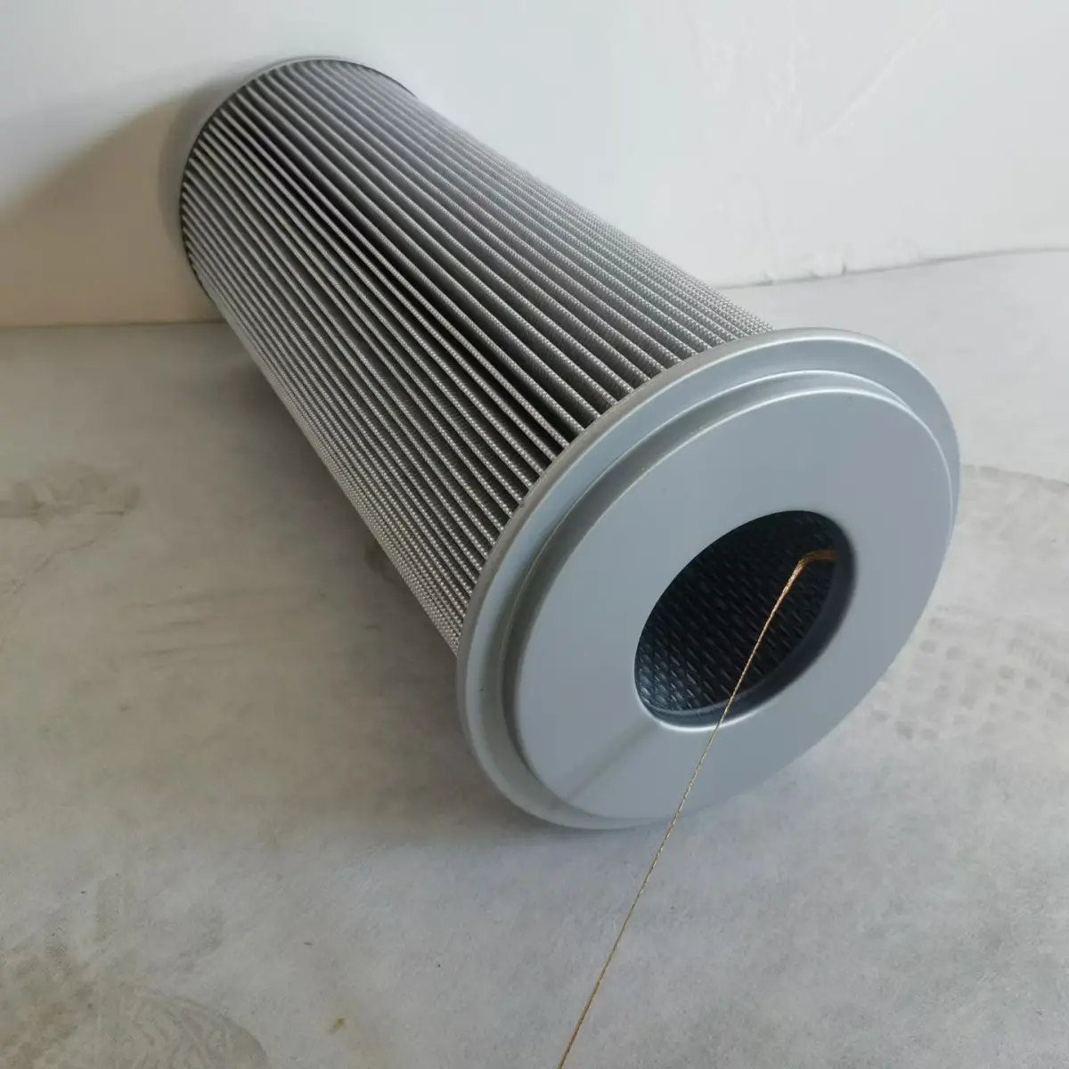 抛丸机打磨除尘滤筒 350×660法兰上装式工业粉尘过滤滤筒 - 4