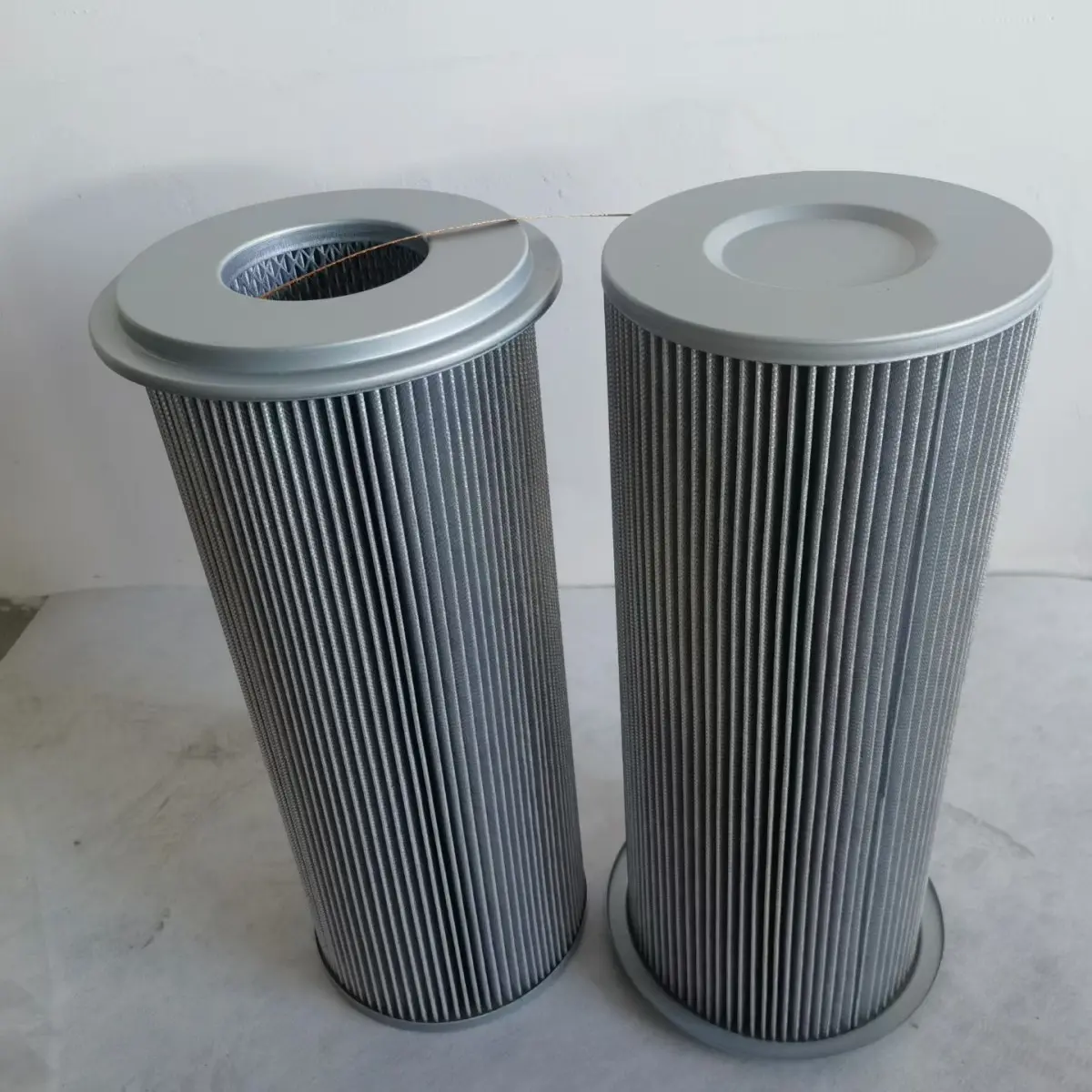 抛丸机打磨除尘滤筒 350×660法兰上装式工业粉尘过滤滤筒 - 3