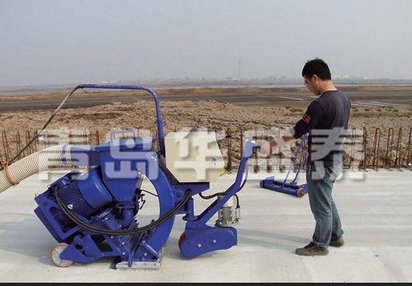 混凝土路面抛丸清理机 水泥路面移动式抛丸机
