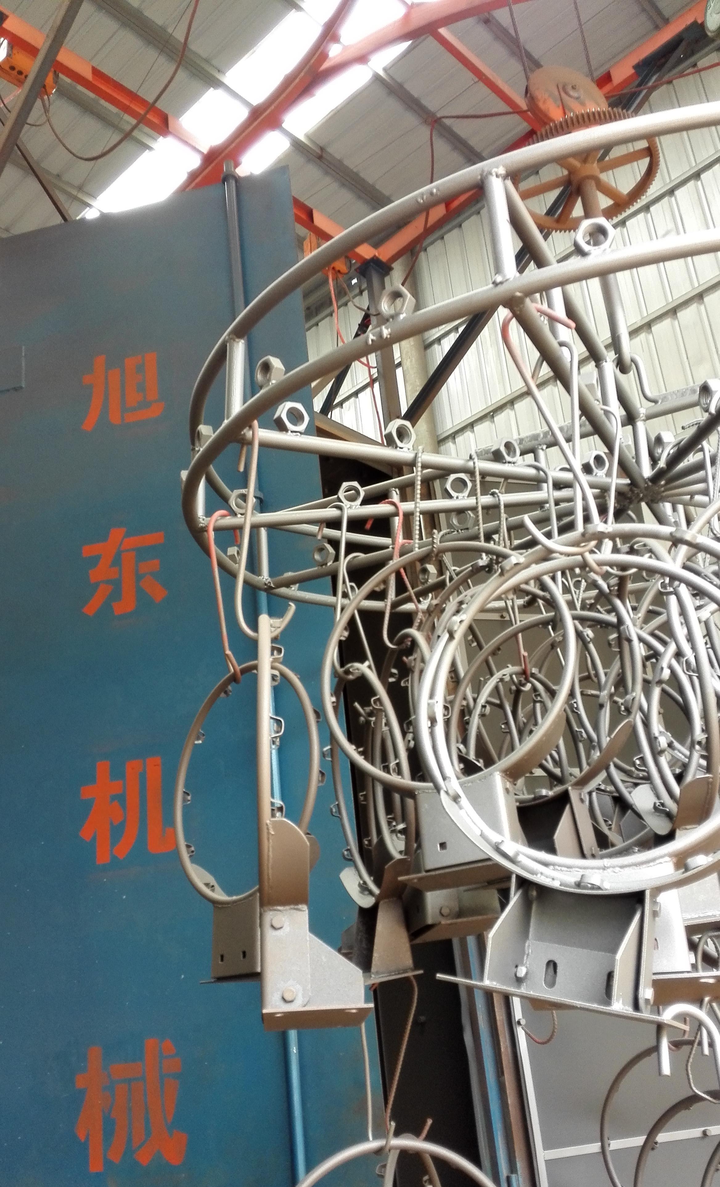 出售吊钩式抛丸机河北钣金件抛丸机A旭东吊钩式抛丸机 - 3
