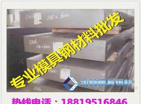 供应JIS SKD6 / GB 4Cr5MoSiV热作模具钢 压铸模具
